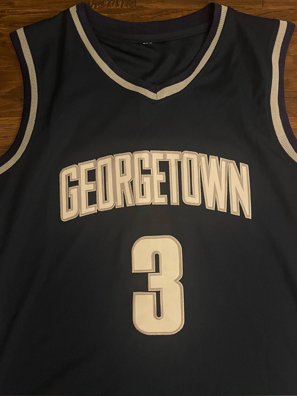 Georgetown Hoyas Allen Iverson NCAA Basketball Jersey Small